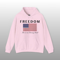 Conservative Freedom Flag Pullover Hoodie
