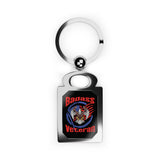 Badass Veteran Zinc Alloy Keychain
