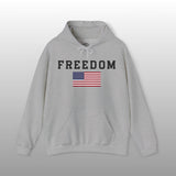 American Pride US Flag FREEDOM Pullover Hoodie