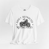 Funny Motorcycle Crew Neck TShirt