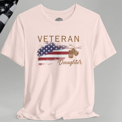 American Veteran Daughter Crew Neck TShirt