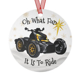 Oh What Fun It Is to Ride Can-Am Ryker Christmas Ornament