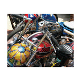 Vintage Chopper Motorcycles Poster Print