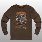 Motorcycle Culture Long Sleeve Crew Neck TShirt