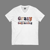 Funny Ladies Retro VNeck TShirt