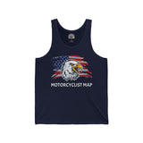 Motorcyclist Map Jersey Tank