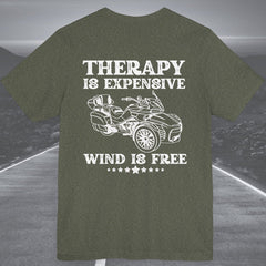 Wind is Free Can-Am Spyder | Ryker Customized Crew Neck TShirt