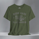 Can-Am Spyder F3L Work Hard Play Harder Crew Neck TShirt