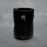 TN-421 The Snake Boho Black Coffee Mug, 15oz