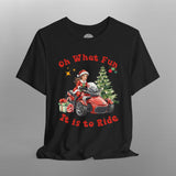 Mrs Santa Can-Am Spyder "Oh What Fun" Christmas TShirt