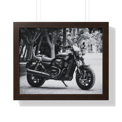 Harley Davidson Motorcycle Framed Poster