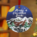 Can-Am Spyder Customized Aluminum Christmas Ornament