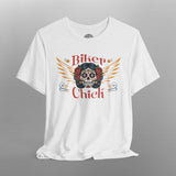 Biker Chick Day of the Dead TShirt