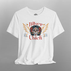 Biker Chick Day of the Dead TShirt