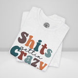 Funny Ladies Crew Neck TShirt