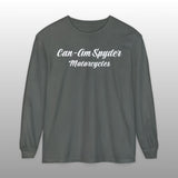 Can-Am Spyder Script Text Long Sleeve TShirt
