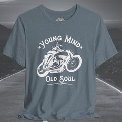 Vintage Motorcyclist Crew Neck TShirt