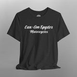 Can-Am Spyder Script Text TShirt