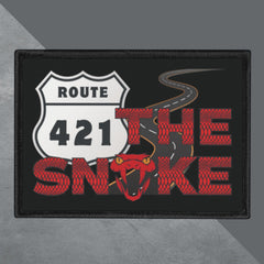 TN-421 The Snake Printed Iron-On Patch