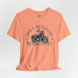 Funny Motorcycle Crew Neck TShirt