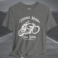 Vintage Motorcyclist Crew Neck TShirt