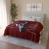 Can-Am Spyder Freedom Machine Sherpa Fleece Blanket