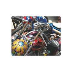 Vintage Chopper Motorcycles Metal Poster