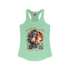 Ladies Daytona Bike Week 2025 Day of the Dead Racerback Tank