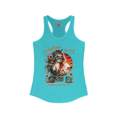 Ladies Daytona Bike Week 2025 Day of the Dead Racerback Tank
