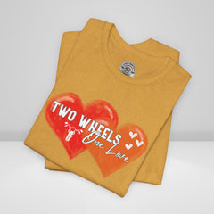 Ladies Motorcycle Love Crew Neck TShirt
