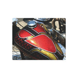 Vintage Chopper Motorcycle Tank Metal Poster