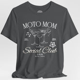 Moto Mom Customized Crew Neck TShirt