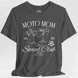 Moto Mom Customized Crew Neck TShirt