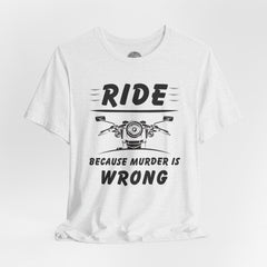 Funny Motorcycle Culture Crew Neck TShirt
