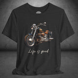 Vintage Harley Motorcycle Culture Crew Neck TShirt