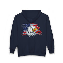 Motorcyclist Map Unisex Zip Hoodie (2-sided print)