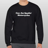 Can-Am Spyder Motorcycle Embroidered Crew Neck Sweatshirt