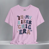 In My Biker Chic Era Retro Crew Neck Tshirt