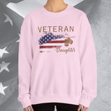 American Veteran Daughter Crew Neck Sweatshirt