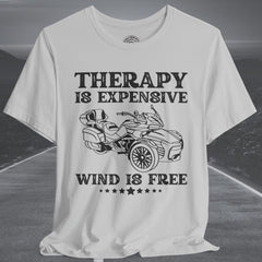 Wind is Free Can-Am Spyder | Ryker Customized Crew Neck TShirt