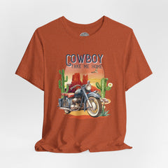 Women's Western Motorcycle Crew Neck TShirt