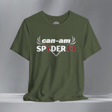 Can-Am Spyder F3 Wing Graphic Crew Neck TShirt