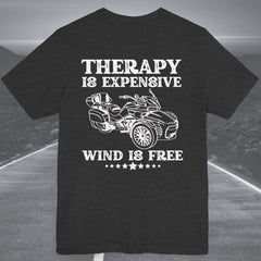 Wind is Free Can-Am Spyder | Ryker Customized Crew Neck TShirt