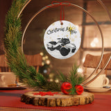Can-Am Spyder F3 Aluminum Christmas Ornament