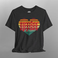 Can-Am Spyder Boho Sunset Heart Crew Neck TShirt