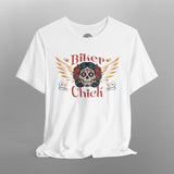 Biker Chick Day of the Dead TShirt
