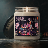 Vintage Watercolor Motorcycle Themed Scented Soy Candle