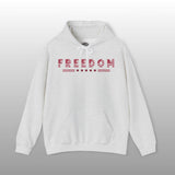 USA Flag Style Freedom Pullover Hoodie
