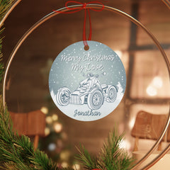 Can-Am Spyder | Ryker Customized Aluminum Christmas Ornament