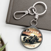 Spyder Ryder Motorcycle Acrylic Keychain